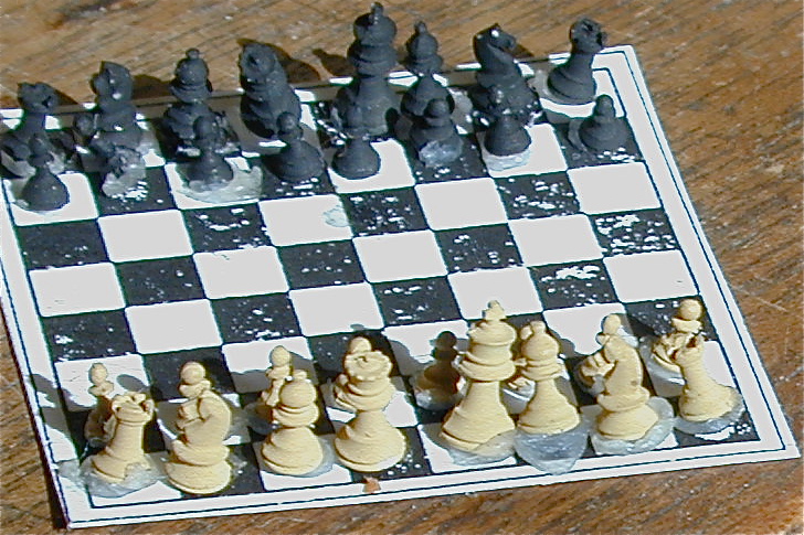 dolls house chess set